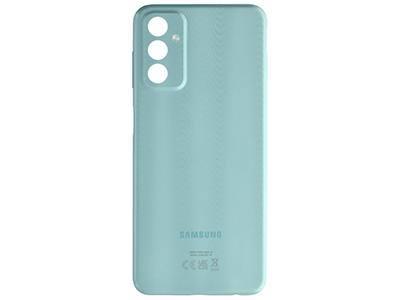 Samsung SM-M135 Galaxy M13 - Cover Batteria + Tasto Volume Light Blue