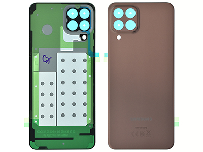 Samsung SM-M336 Galaxy M33 5G - Cover Batteria + Vetrino Camera + Adesivi Brown