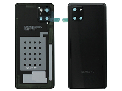 Samsung SM-N770 Galaxy Note 10 Lite - Cover Batteria + Vetrino Camera + Adesivi Nero