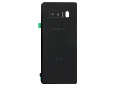 Samsung SM-N950 Galaxy Note 8 Dual-Sim - Cover Batteria in vetro + Vetrino Camera + Vetrino Flash