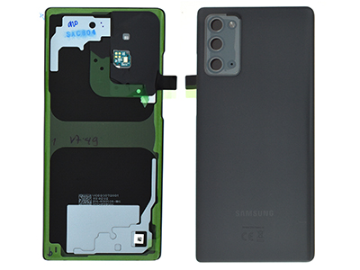 Samsung SM-N980 Galaxy Note 20 - Cover Batteria + Vetrino Camera + Adesivi + Microfono Mystic Gray