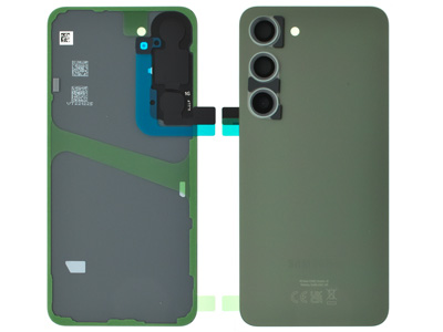 Samsung SM-S911 Galaxy S23 - Cover Batteria + Vetrino Camera + Adesivi Green