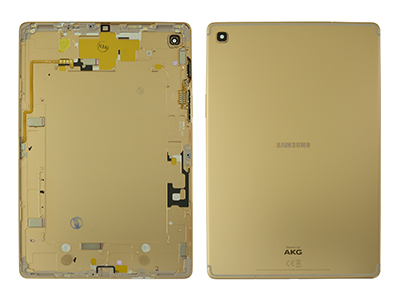 Samsung SM-T725 Galaxy TAB S5e 10.5''  LTE - Guscio Batteria + Vetrino Camera + Tasti Laterali Oro