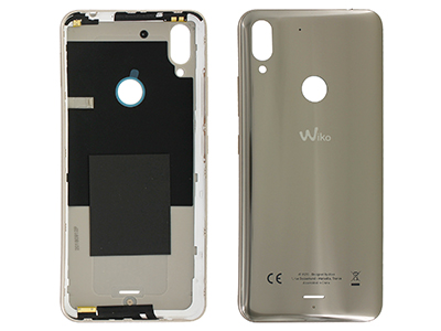 Wiko View 2 Plus - Cover Batteria + Tasti Laterali Oro