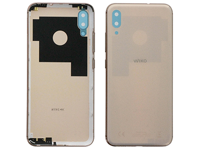 Wiko View 3 Lite - Cover Batteria + Tasti Laterali Oro
