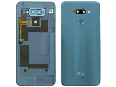 Lg LMX520EMW K50 - Cover Batteria + Lettore Impronta + Vetrino Camera Blu