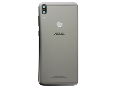 Asus ZenFone Max Pro (M1) ZB602KL - Cover Batteria + Tasti Laterali + Vetrino Camera Silver