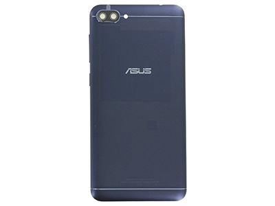 Asus ZenFone 4 Max ZC520KL / X00HD - Cover Batteria + Tasti Laterali + Vetrino Camera Nero