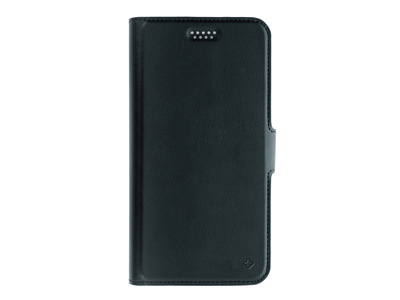 Alcatel Pop 3  5.5'' 4G - Universal PU Leather Case size XL up to 5.5'' Black