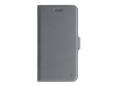 Huawei Ascend G7 - Universal PU Leather Case size XL up to 5.5'' Dark Grey
