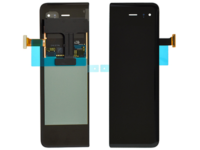 Samsung SM-F900 Galaxy Fold - Lcd + Touchscreen Esterno Nero