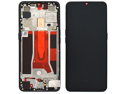 Oppo Find X2 Lite - Lcd + Touchscreen + Frame + Tasti Laterali + Vibrazione Obsidian Black