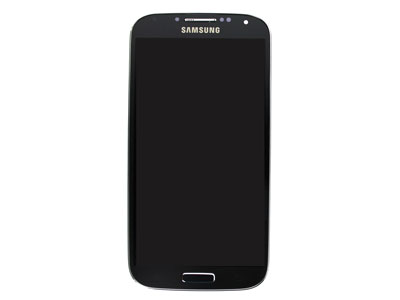 Samsung GT-I9515 Galaxy S4 Value - Lcd + Touchscreen + Tasto Joystick Grigio scuro