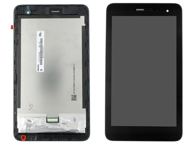 Huawei Media Pad  T1 7.0 - Lcd + Touchscreen + Frame Nero