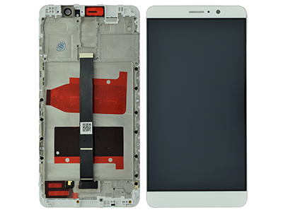 Huawei Mate 9 Dual-Sim - Lcd + Touch screen + Frame White
