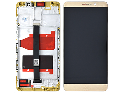 Huawei Mate 9 Dual-Sim - Lcd + Touch screen + Frame Gold
