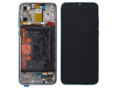 Huawei P Smart S - Lcd + Touchscreen + Frame + Batteria + Vibrazione + Altoparlante + Tasti Breathing Crystal