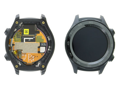 Huawei Watch 2 Sport - Lcd + Touchscreen + Tasti + Cassa Completo Nero