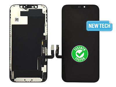Apple iPhone 12 - Lcd+Touch  Nero  *Qualità Ottima - Matrice Compatibile* Grade-AAA+ (NEW TECHNOLOGY)