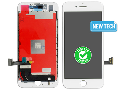 Apple iPhone 7 - Lcd+Touch   Bianco  *Qualità  Ottima - Matrice Compatibile* Grade-AA (NEW TECHNOLOGY)