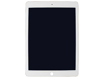 Apple iPad Air 2 Model n: A1566-A1567 - Lcd + Touchscreen Qualità Premium  Bianco