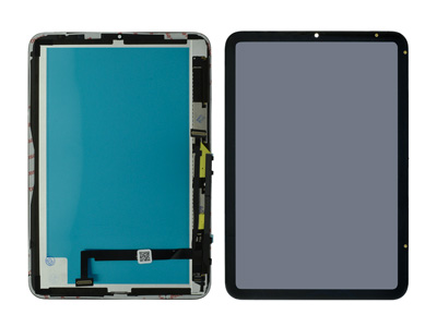 Apple iPad Mini 6a Generazione Model n: A2567-A2568 - Lcd + Touch Screen Good Quality Black 4G Vers.