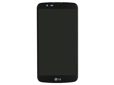 Lg K420N K10 4G - Lcd + Touchscreen + Frame Nero
