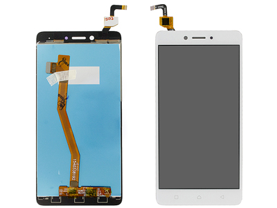 Lenovo K6 Note - Lcd + Touch screen Bianco