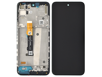 Motorola Moto G71 5G - Lcd + Touch Screen + Frame Black