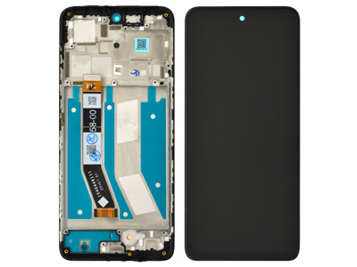 Motorola Moto G73 - Lcd + Touchscreen + Frame Black