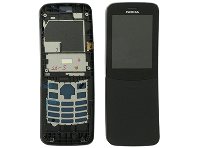 Nokia Nokia 8110 4G - Lcd + Touchscreen + Frame Nero
