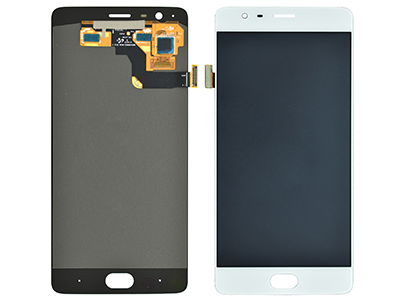 OnePlus OnePlus 3T - Lcd + Touch screen Bianco