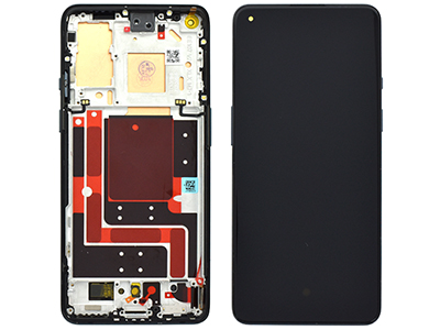 OnePlus OnePlus 9 - Lcd + Touchscreen + Frame + Tasti Laterali Astral Black