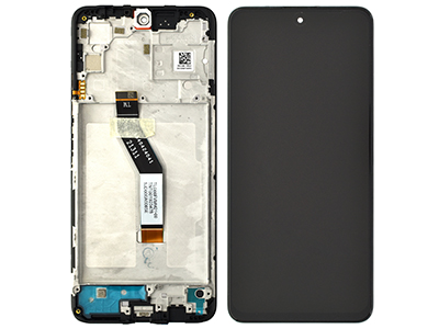 Xiaomi Poco M4 Pro 5G - Lcd + Touch Screen + Frame + Swich Tasti Laterali Black