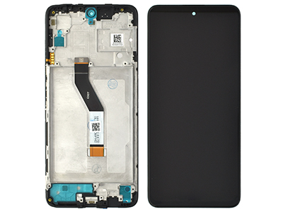 Xiaomi Poco M4 Pro 5G - Lcd + Touch Screen + Frame + Switch Tasti Laterali Black