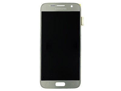 Samsung SM-G930 Galaxy S7 - Lcd + Touchscreen Completo Silver