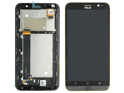 Asus ZenFone Go Vers. ZB551KL / X013D - Lcd + Touchscreen + Frame Nero
