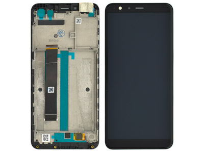 Asus ZenFone Max Plus (M1) ZB570TL / X018D - Lcd + Touchscreen + Frame Black