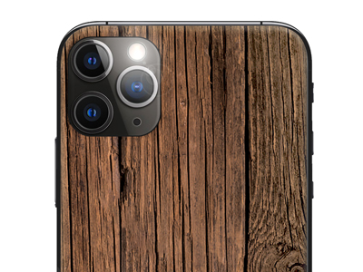 Nokia 535 Lumia - BACKSKIN films for EasyFit plotters Ebony wood