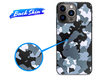 Apple iPhone 11 Pro - BACKSKIN films for EasyFit plotters Blue Military