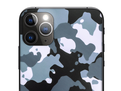 Apple iPhone 11 Pro - BACKSKIN films for EasyFit plotters Blue Military