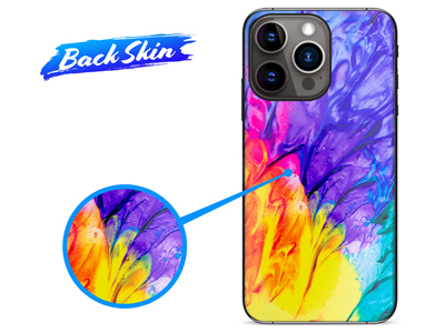 Nokia 530 Lumia Dual-Sim - BACKSKIN films for EasyFit plotters Painted Rainbow