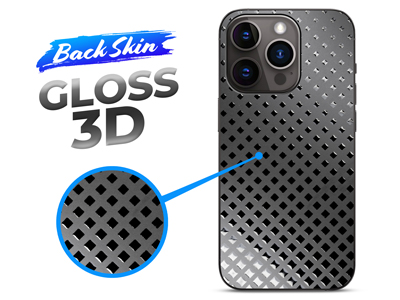 Nokia 532 Lumia - Pellicole BACKSKIN per plotter Easyfit Gloss 3D Pois Trasparente