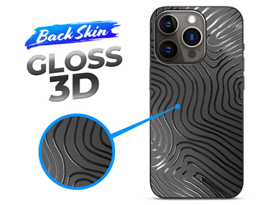Apple iPhone 14 Pro - Pellicole BACKSKIN per plotter Easyfit Gloss 3D Impronta Trasparente