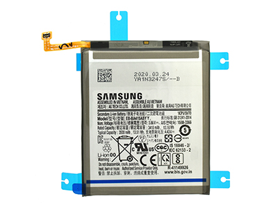 Samsung SM-A415 Galaxy A41 - EB-BA415ABY Batteria 3500 mAh **Bulk**