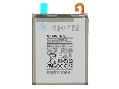 Samsung SM-A750 Galaxy A7 2018 - EB-BA750ABU Batteria 3300 mAh **Bulk**
