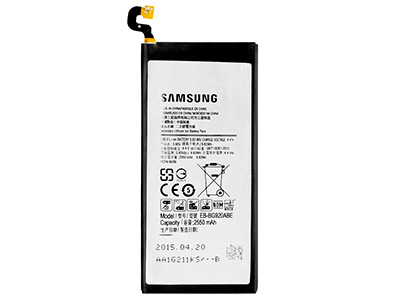 Samsung SM-G920 Galaxy S6 - EB-BG920ABE Batteria 2550 mAh **Bulk**
