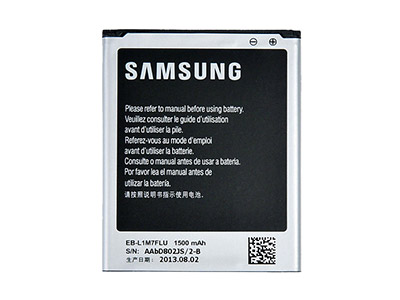 Samsung GT-I8190 Galaxy S3 Mini - EB-L1M7FLU Batteria 1500 mAh 4 Contatti