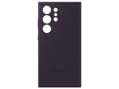 Samsung SM-S928 Galaxy S24 Ultra 5G - EF-PS928TEEG Silicone Case Dark Violet