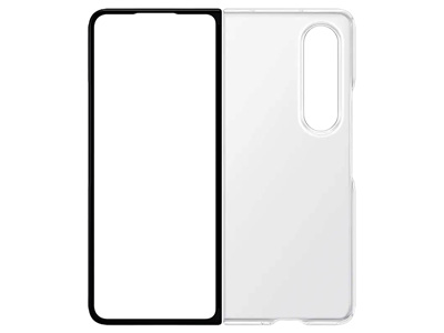 Samsung SM-F936 Galaxy Z Fold4 - EF-QF936CTEG Clear Edge Cover Transparent